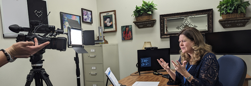 Remote ASL interpreting services